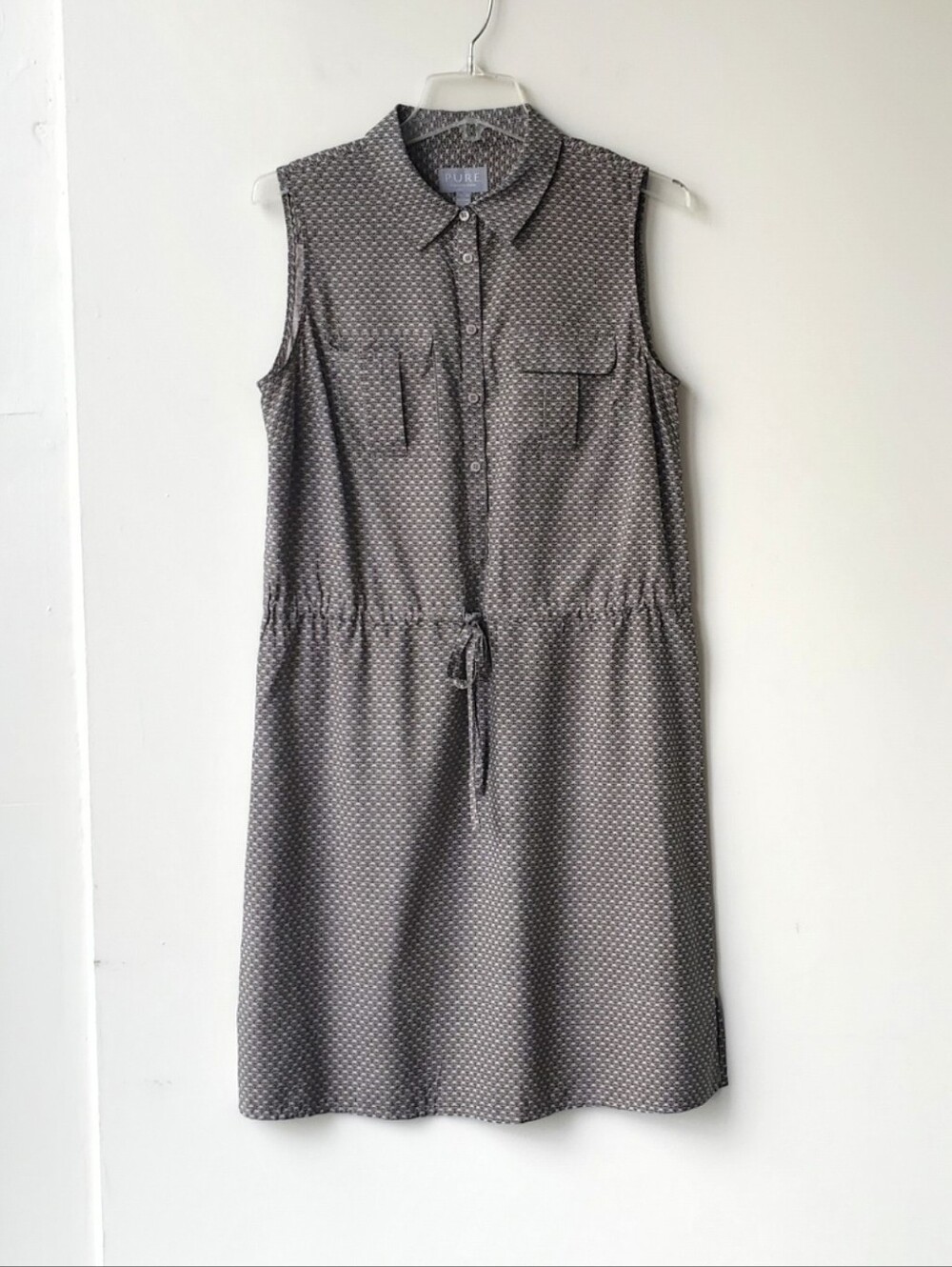 Pure Collection Silk Sleeveless Dress